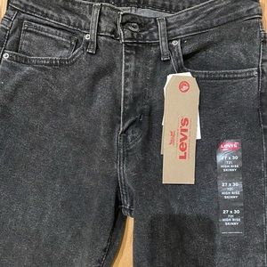 New with Tags Levis Black wash denim